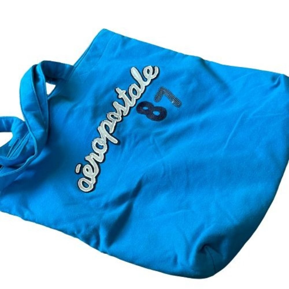 Aeropostale 87 Blue Tote Bag